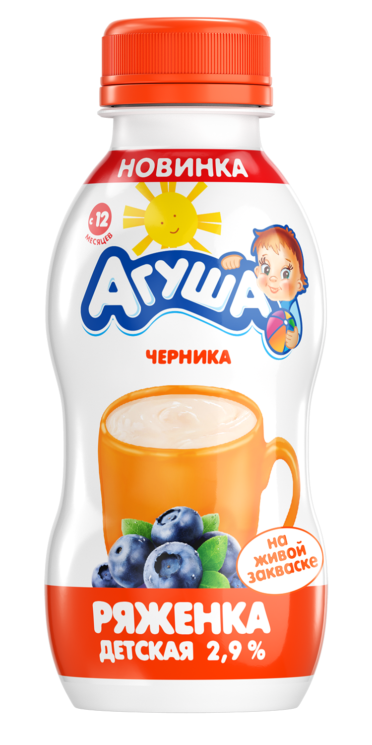 Молочные и кисломолочные смеси «Агуша»: обзор ассортимента