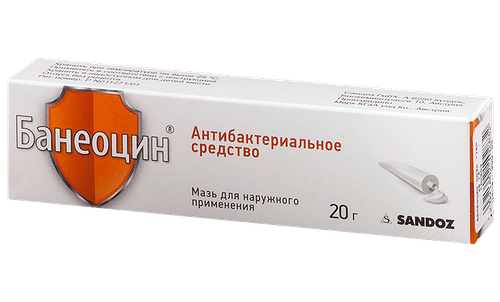 Упаковка наружно-бактериальная мазь Банеоцин