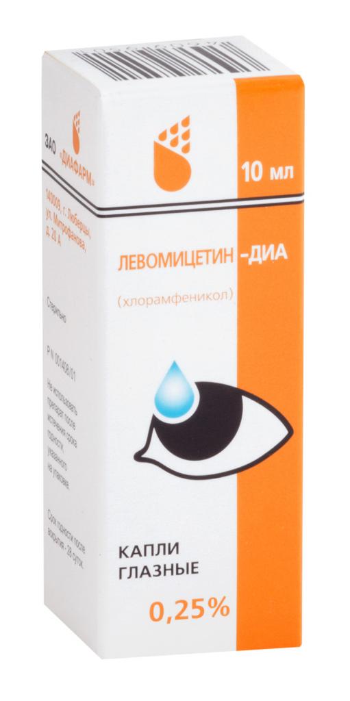 капли глазные
