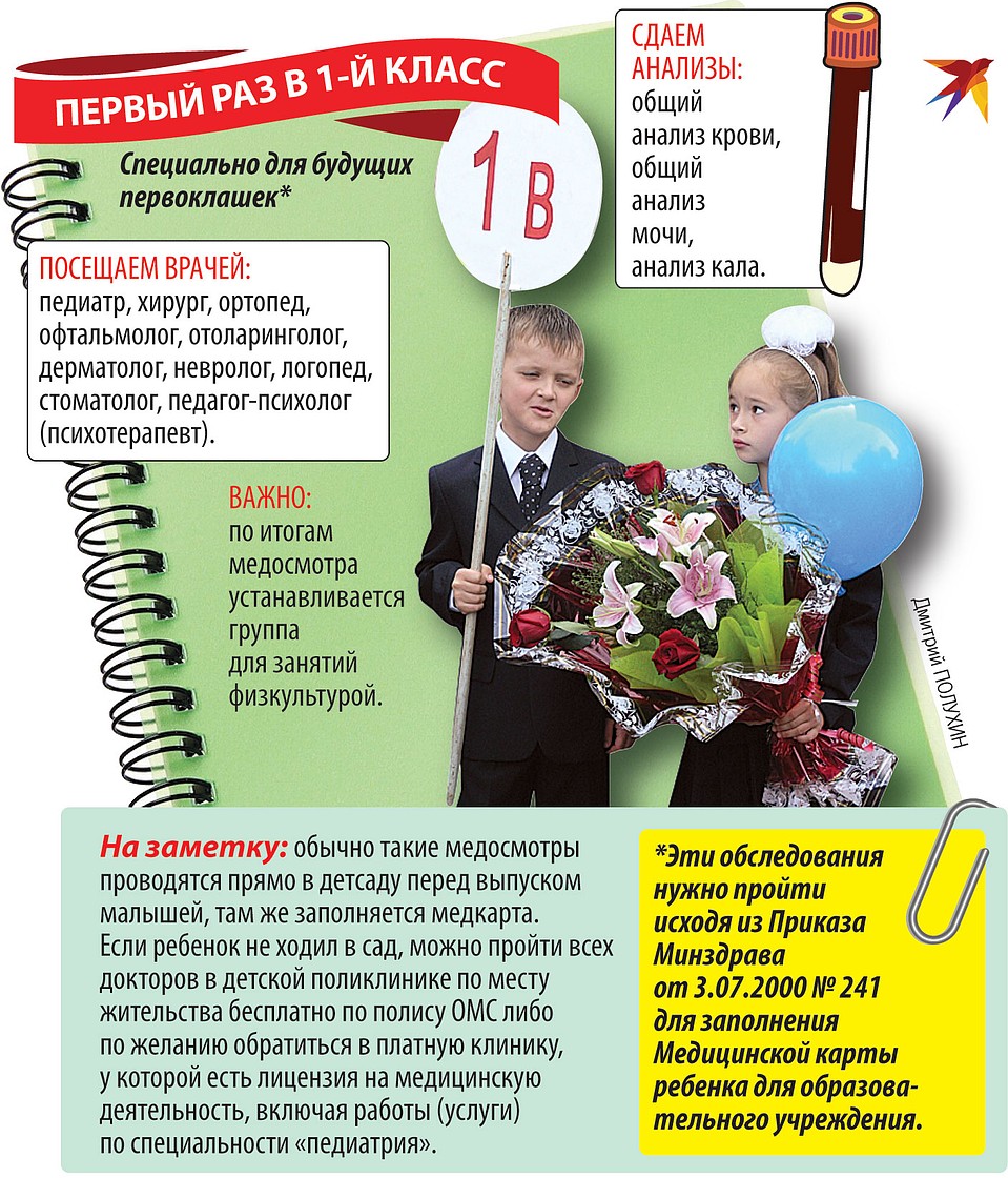 Первый раз в 1-й класс